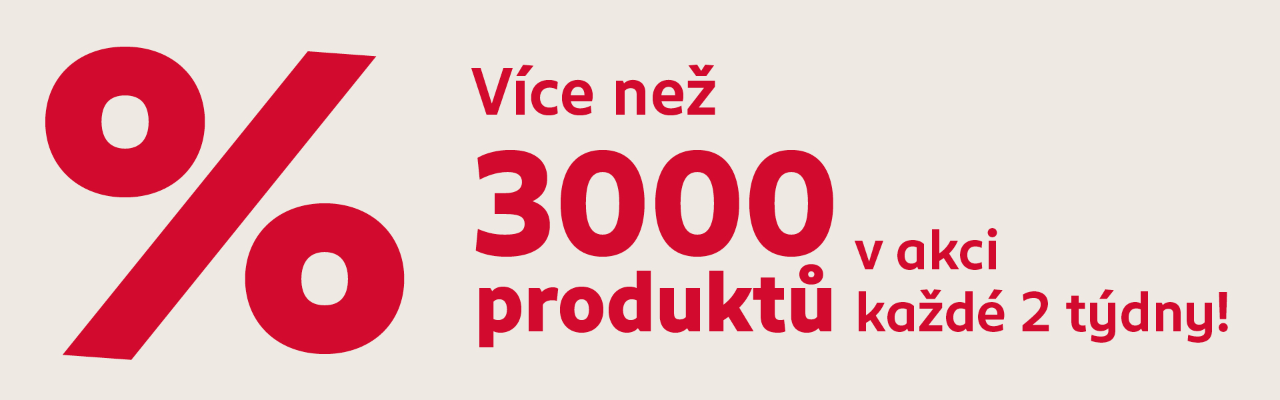 3000 produktů