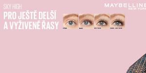 Řasy až do nebe: s ikonickými produkty od Maybelline New York